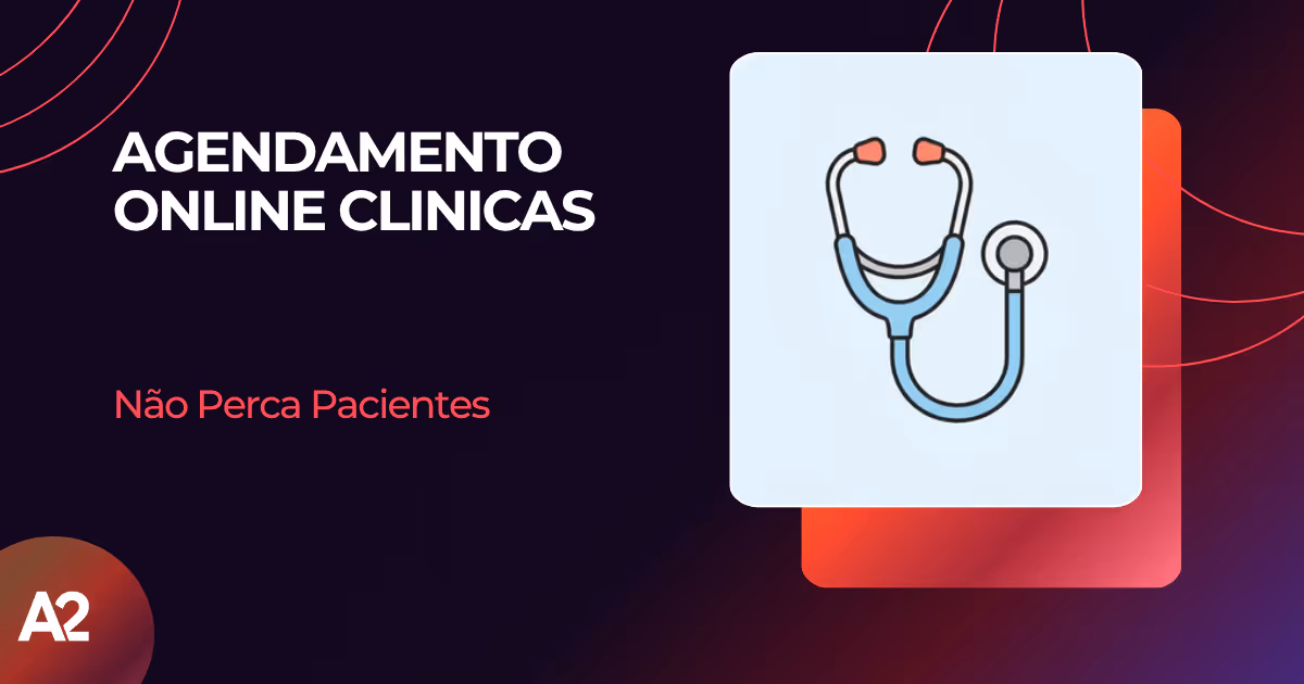 Paciente usando o agendamento online em clínica médica